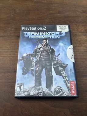 Sony PS2 Terminator 3 The Redemption Game CIB
